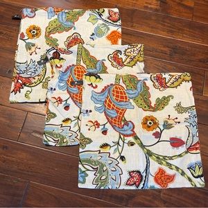 Newport linen pillow covers 18” 3